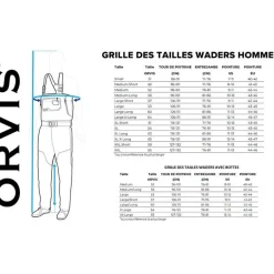 Waders Stocking Respirant Orvis Ultralight Convertible