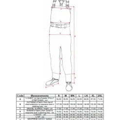 Waders Stocking Respirant Hart Protheon S