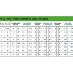 Waders Vass Hybrid Grey Camo Chest Waders
